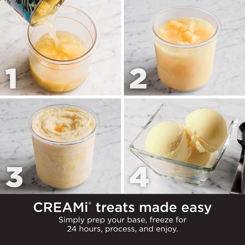 Ninja Creami Silver 0.5 qt Ice Cream Maker 16 in. H X 7 in. W X 12 in. L