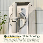 Cuisinart White 1.7 qt Frozen Dessert Maker 17.83 in. H X 7 in. W X 18.42 in. L
